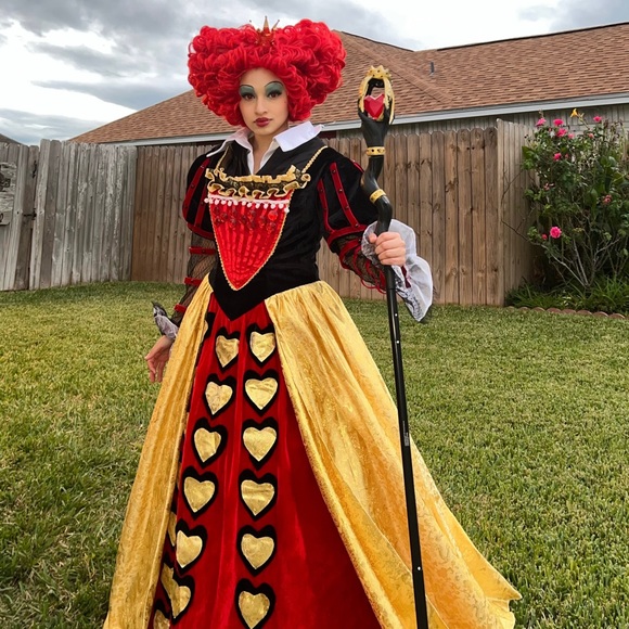 Dresses Queen Of Hearts Costume Cosplay Poshmark
